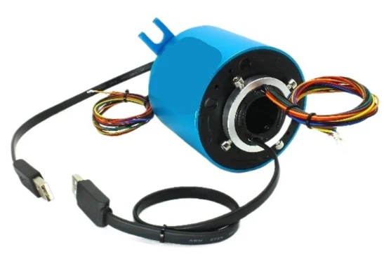 high speed through bore slip ring high speed through bore slip ring